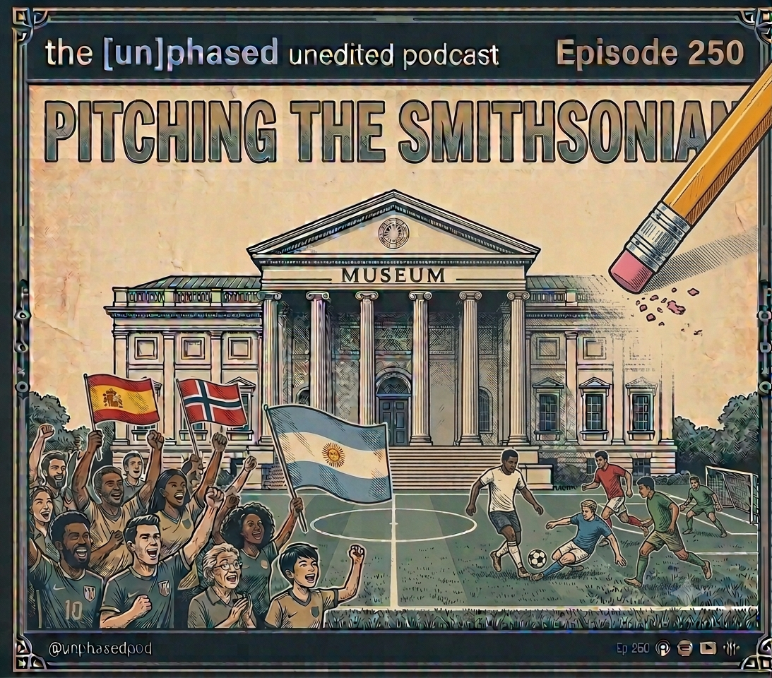 Pitching the Smithsonian episode artwork