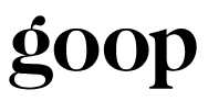 The word 'goop' written in black lowercase letters.