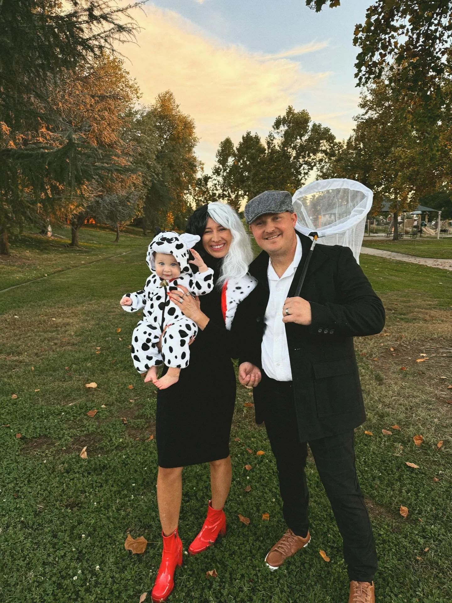 Caught the cutest Dalmatian 🖤
Happy first Halloween with our P!