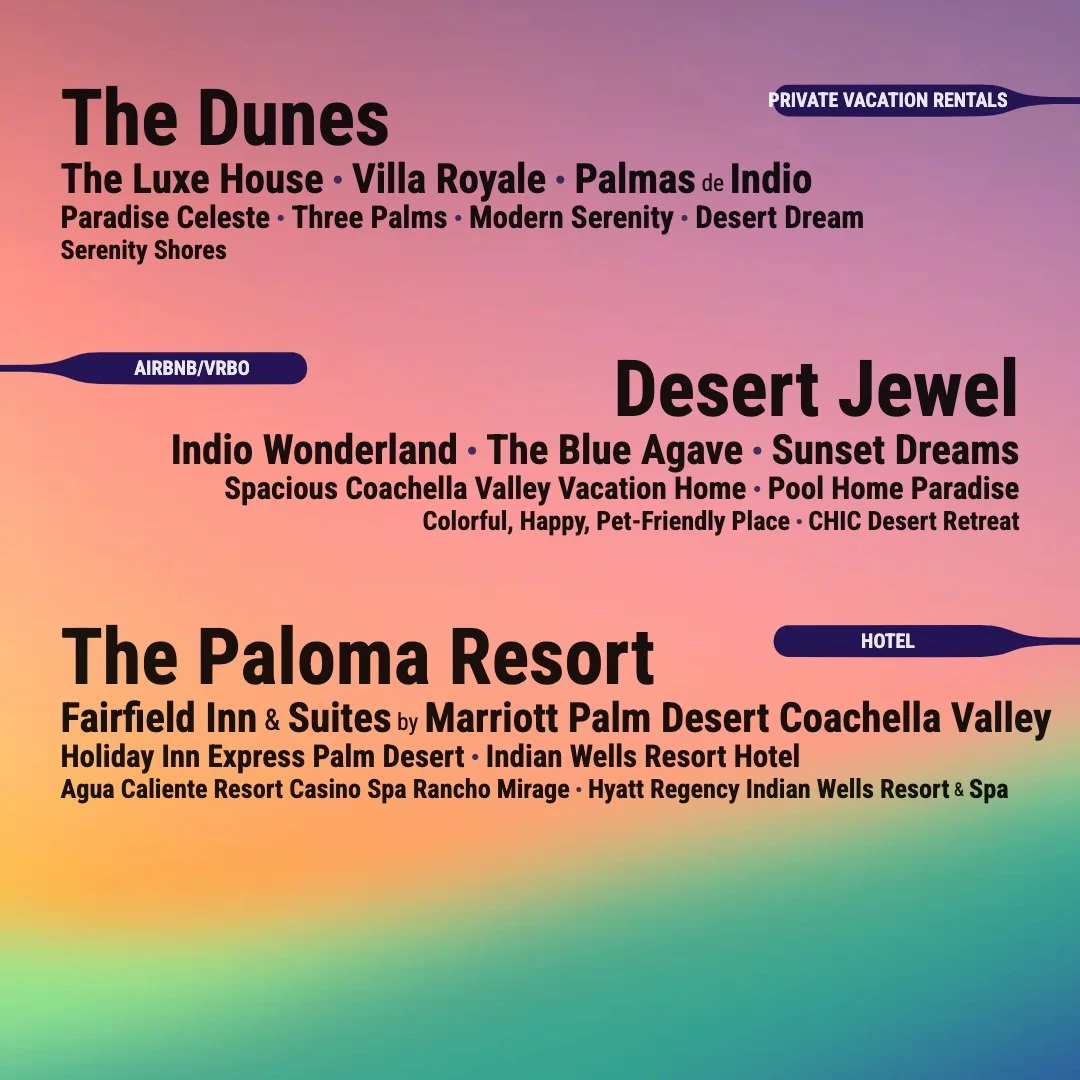 The Best Airbnbs for Coachella 2024 — Deja Blue Vacation Rentals & Management