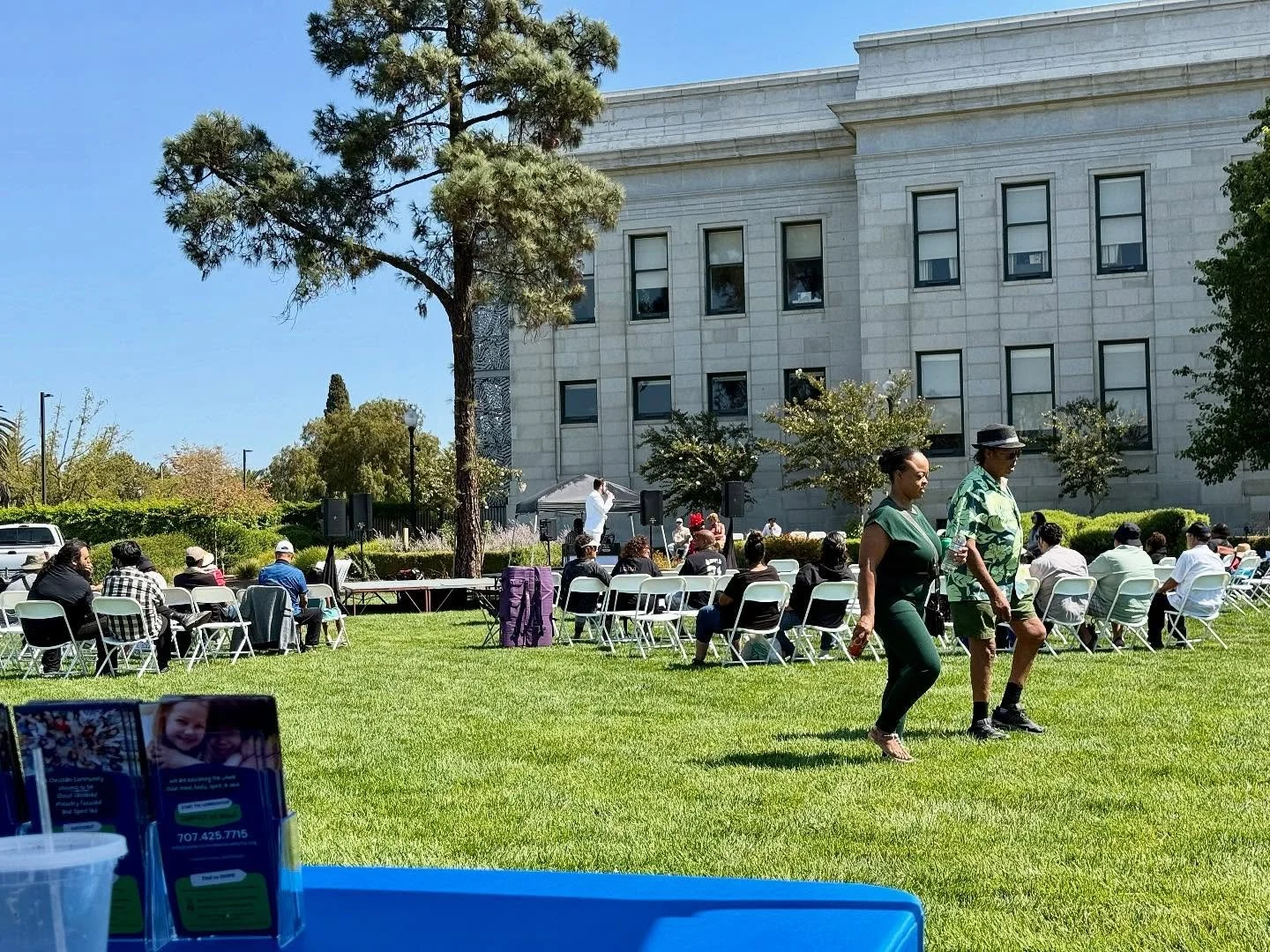 The Talent Show is getting ready to start! Our booth has a perfect spot to capture it all. Join us!
