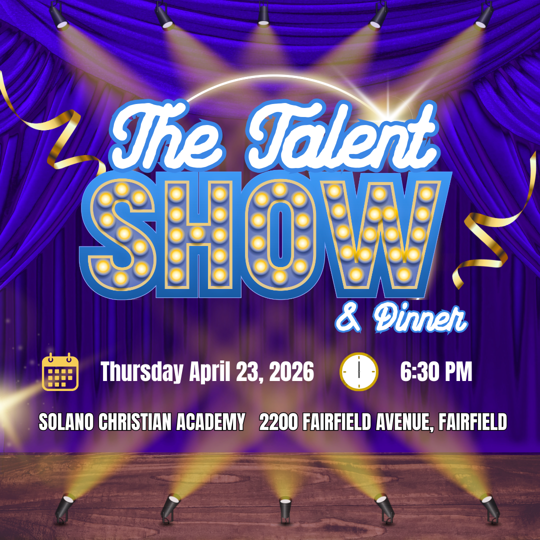 Words Talent Show projected on a virtual stage.