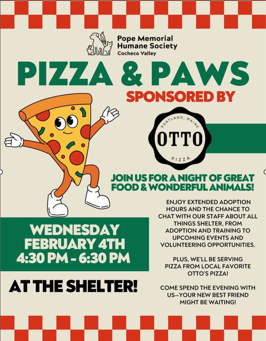 Pizza &amp; Paws: Sponsored by Otto!