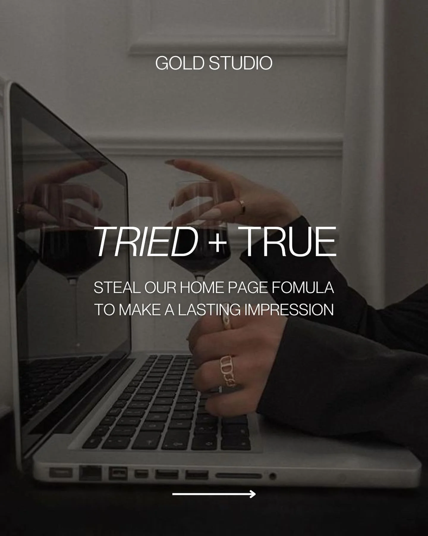 OUR PERFECT HOMEPAGE FORMULA 

Your website &mdash; The home to your brand. A place to invite your community in to give them a glimpse of how your business can make a positive impact on their life. 

Swipe through to steal our web design formula that