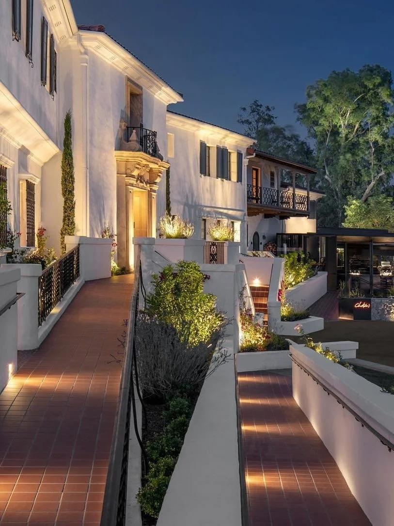 The Mansion after dark