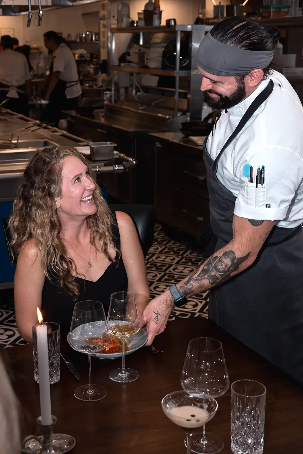 Chef's Table at Wrigley Mansion, Phoenix AZ