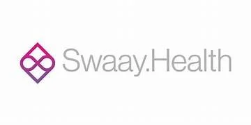 SwaaY.Health logo with purple icon and gray text