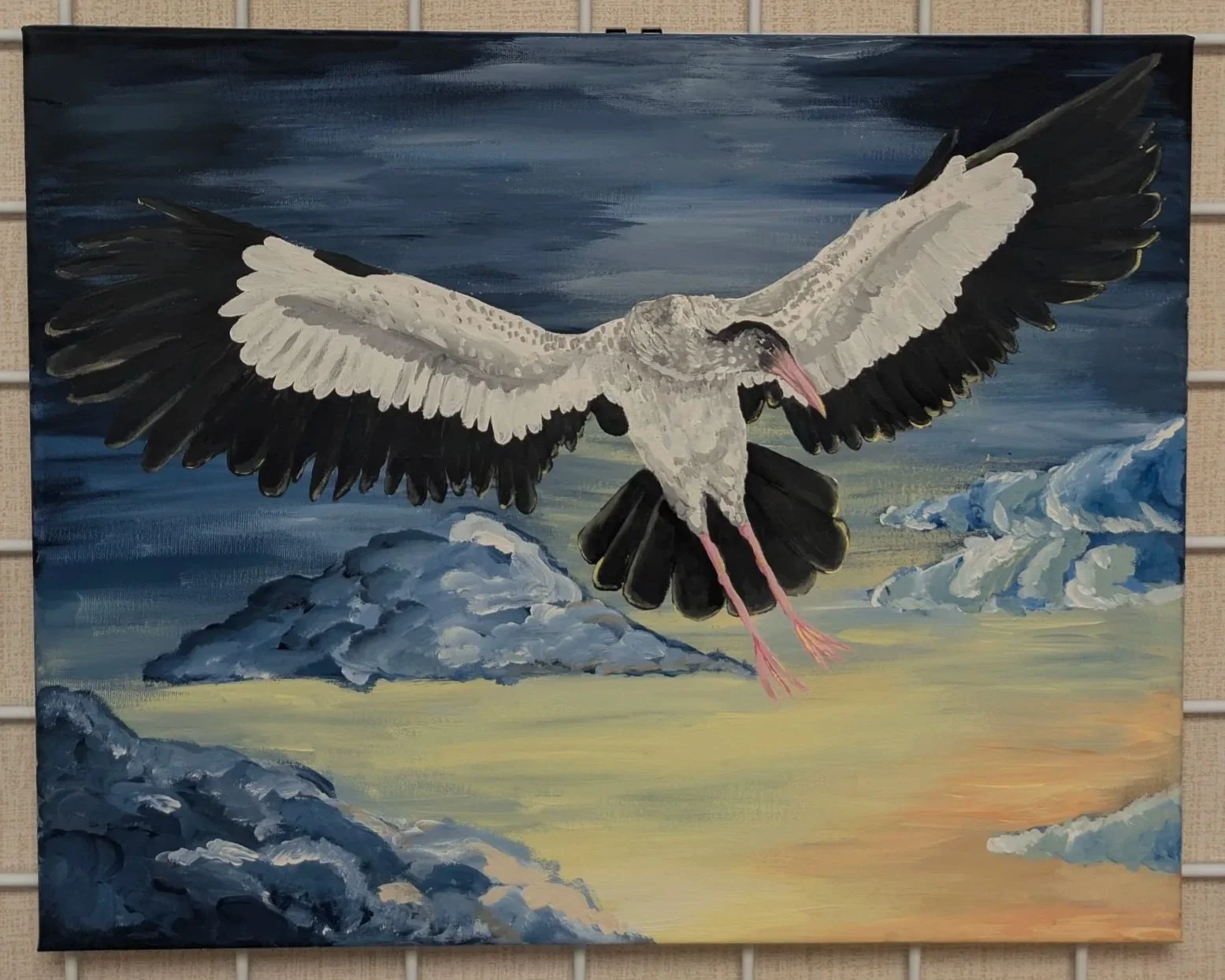 Life, 2026 - Acrylic on canvas - 16'' x 20'' - $150
