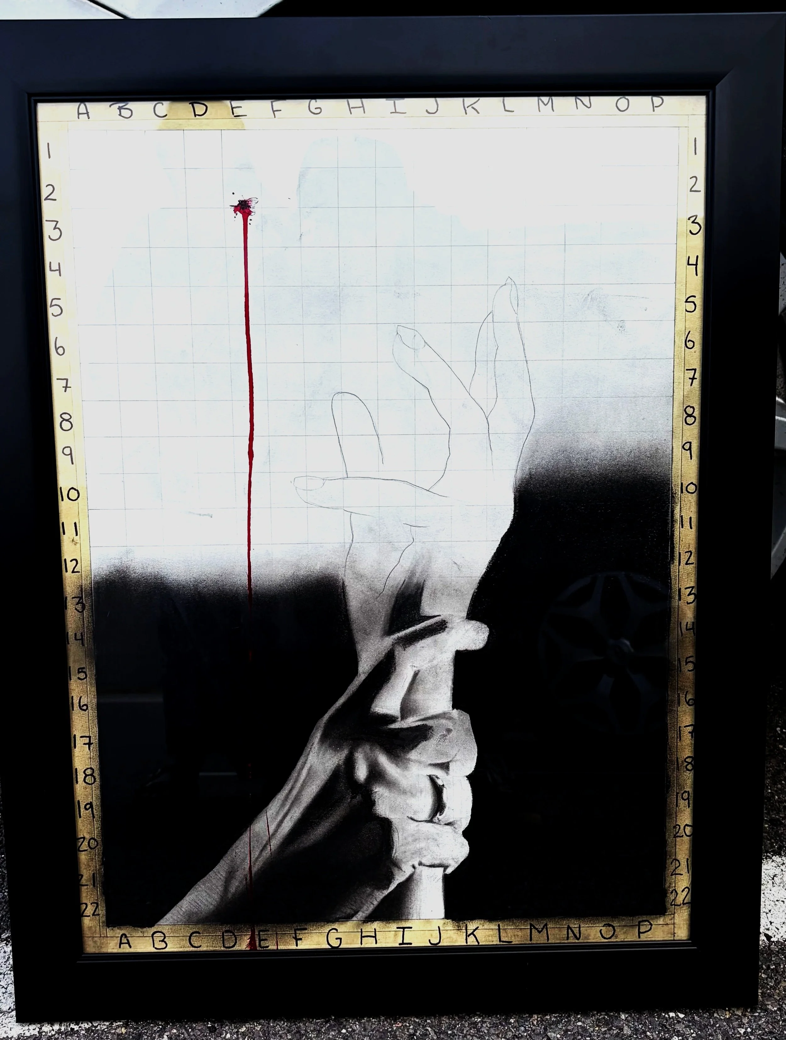 A Moment of Anger, 2026 - Mixed media - 18'' x 22'' - $350