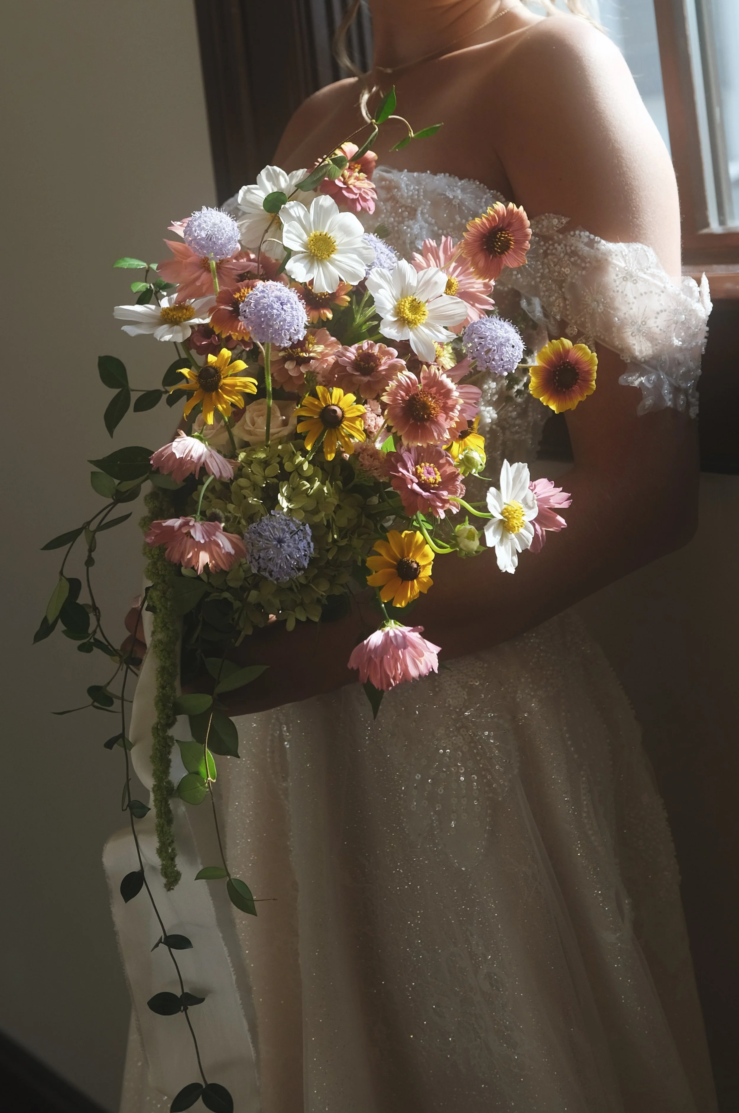 Bridal bouquet close up at 1908 Grand