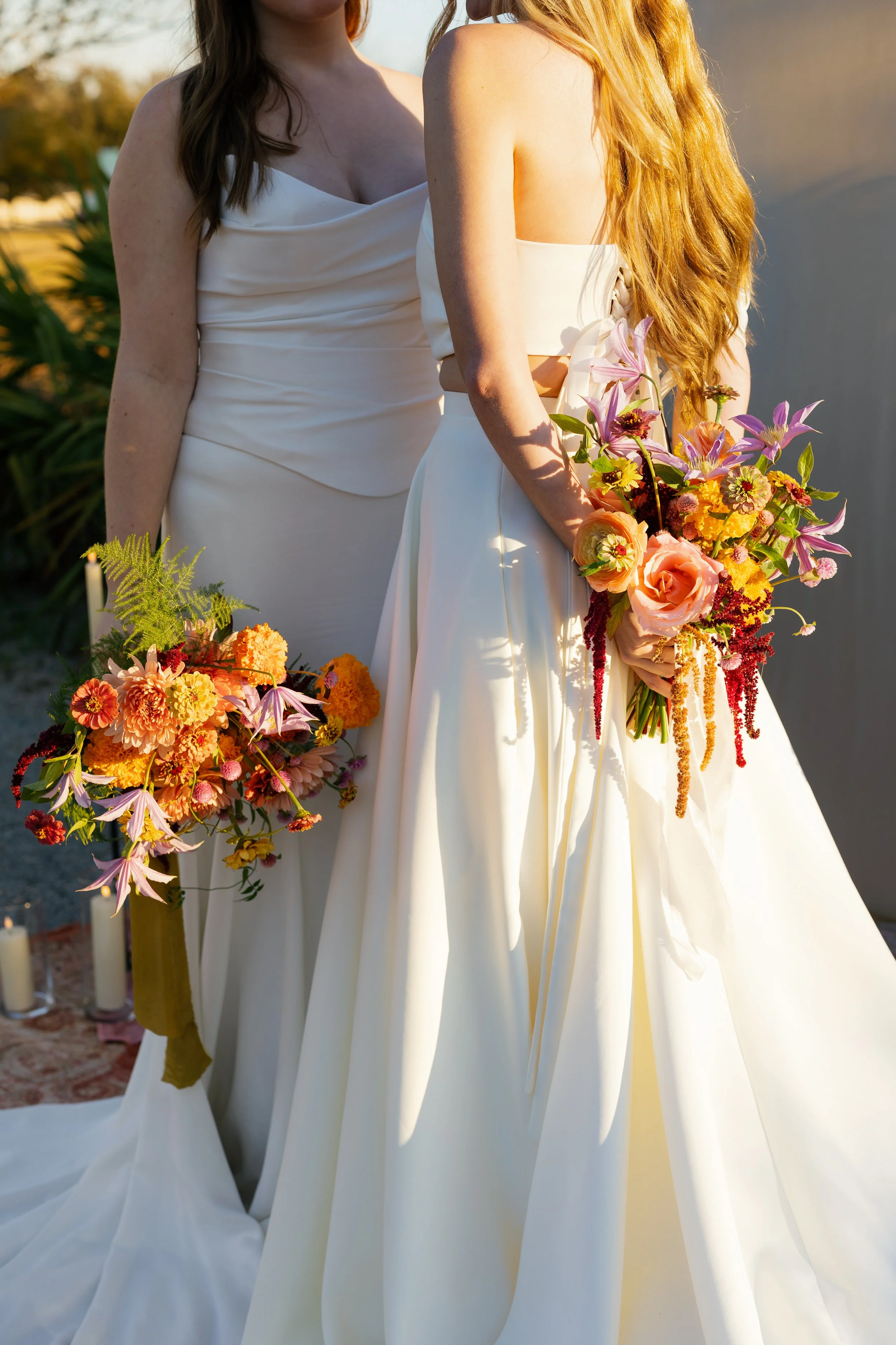BridesPosingWithTheirBouquets_DepotEventSpace.jpg