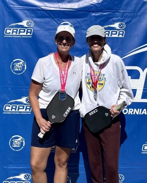 Blair and Sara take silver in 4.5 Women&rsquo;s Doubles at this weekend&rsquo;s CAPA event! Way to represent House of Pickleball! 🏆