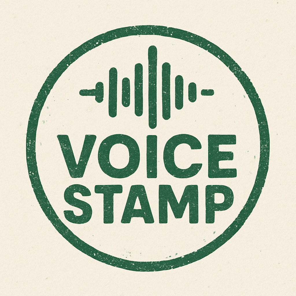 Voice Stamp custom voice creation for chatgpt
