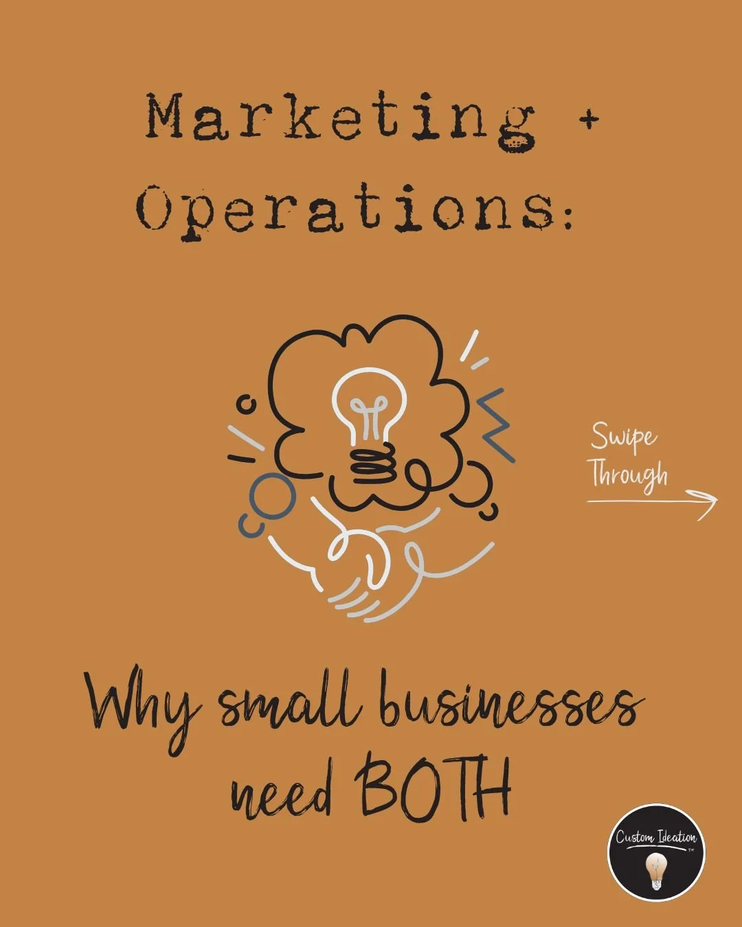 Marketing sets the stage. Operations delivers the show. 🎭

In small business, these two aren&rsquo;t separate - they&rsquo;re a team.
👉 Marketing makes the promise.
👉 Operations keeps it.

When they work in sync, customers don&rsquo;t just buy - t
