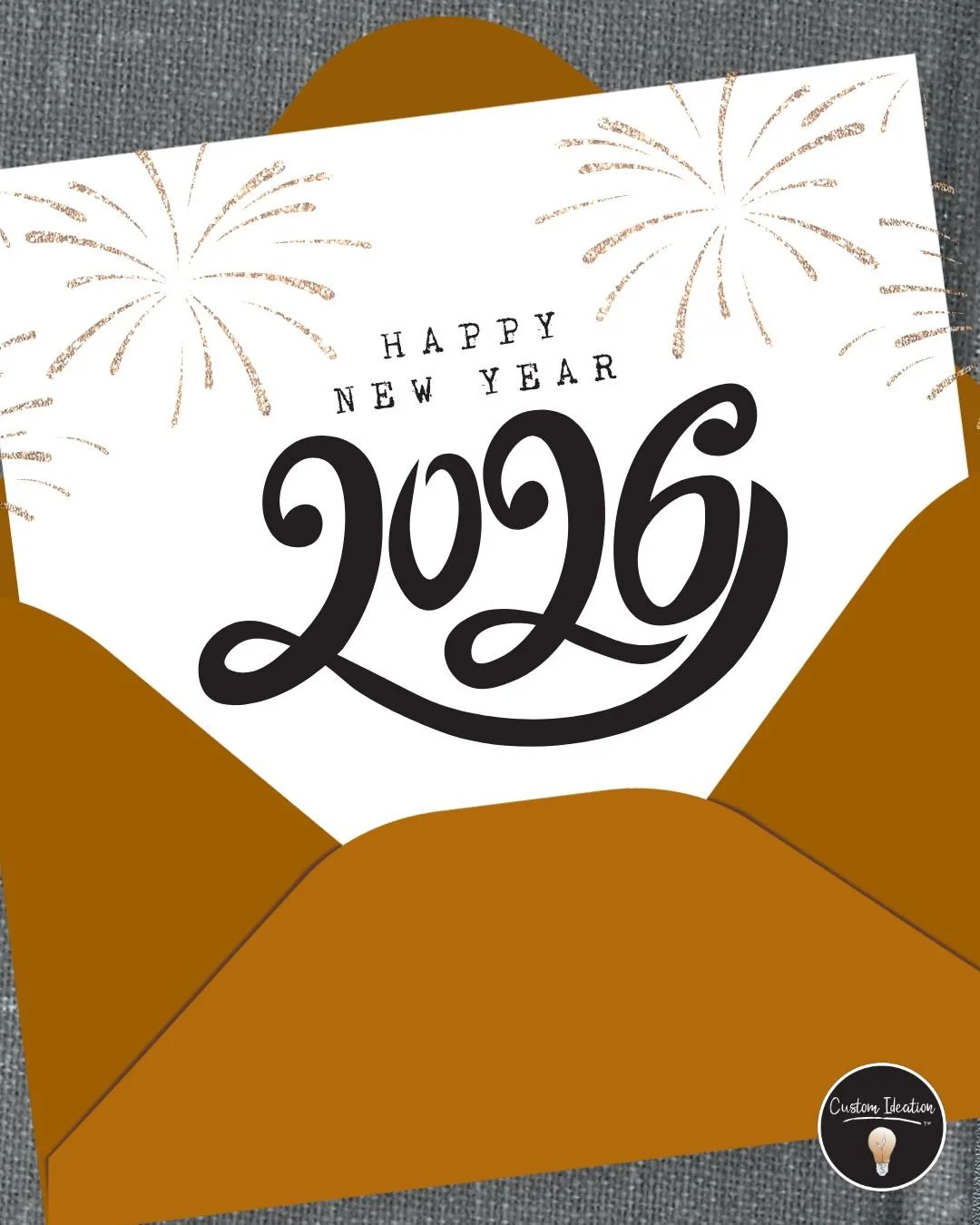 Sending our very best your way ✉️✨

May the new year bring inspired ideas, thoughtful growth, and work that truly matters.

Thank you to everyone who&rsquo;s been part of the Custom Ideation family of brands. We can&rsquo;t wait to continue building 