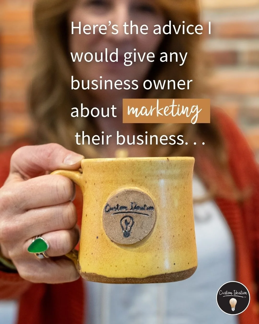 One piece of advice I would give any business owner is this&hellip;just because you can do your own marketing doesn't always mean you should.

Every hour spent filming reels, learning Canva, or scheduling posts is an hour you're not leading your busi