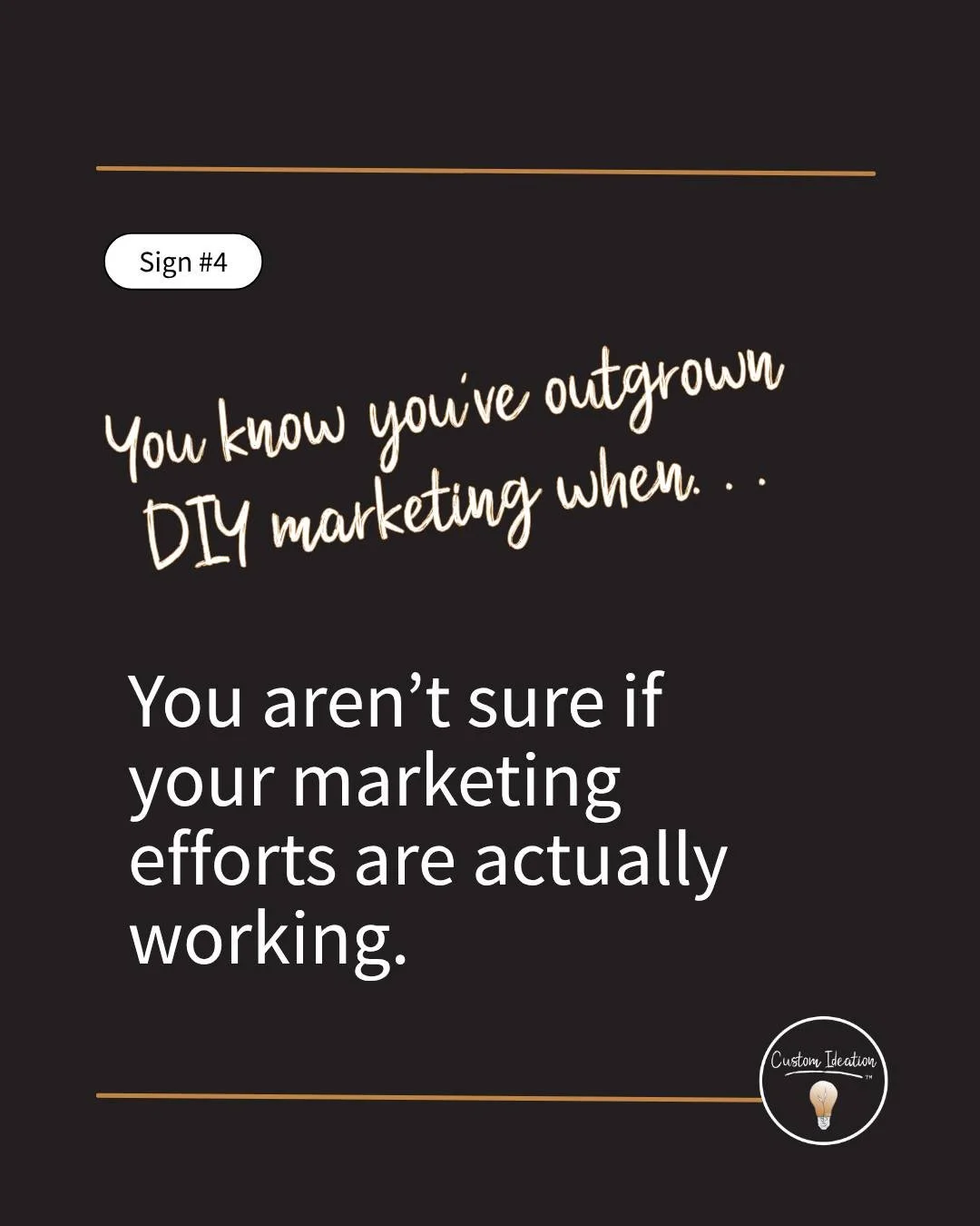 Be honest: if someone asked which of your marketing efforts are bringing in business, could you answer? 🫣

When you&rsquo;re handling marketing yourself, it often gets squeezed into whatever time is left. You keep doing it, but without a clear way t