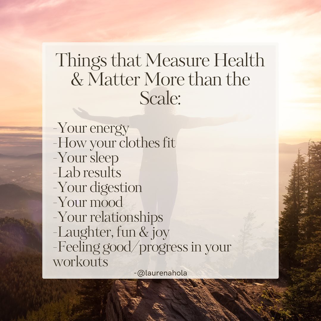 How many times have you felt great and then stepped on the scale and it ruined your day?

We wake up in the morning and if the scale says a number we like, we feel successful and if not it can lead to this downward spiral of shame, guilt, anger and s