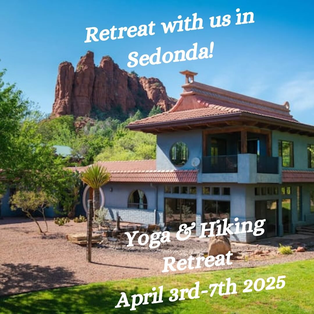 The Red Rocks are calling! Join @_.kelseyanne._ and I on this 5 day 4 night yoga and hiking retreat in Sedona from April 3rd-7th. 

The weather is getting colder, the days are getting shorter and I hate to say it but it means winter is coming!! What 