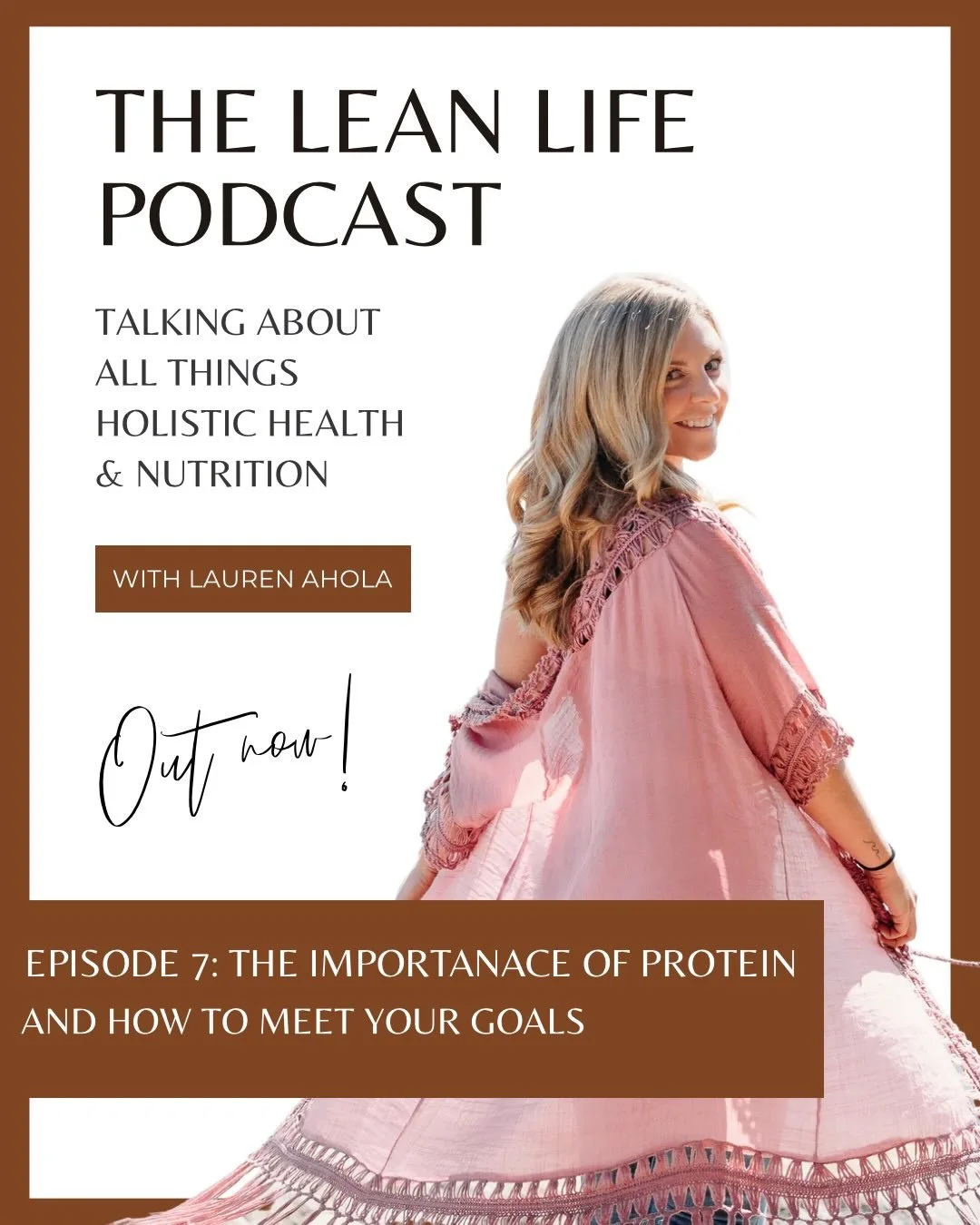 NEW PODCAST EPISODE

Episode 7: The Importance of Protein + How to Actually Hit Your Goals

Protein is one of the most talked about topics in nutrition&hellip; but also one of the most confusing. In this episode, I break it all down in a way that&rsq
