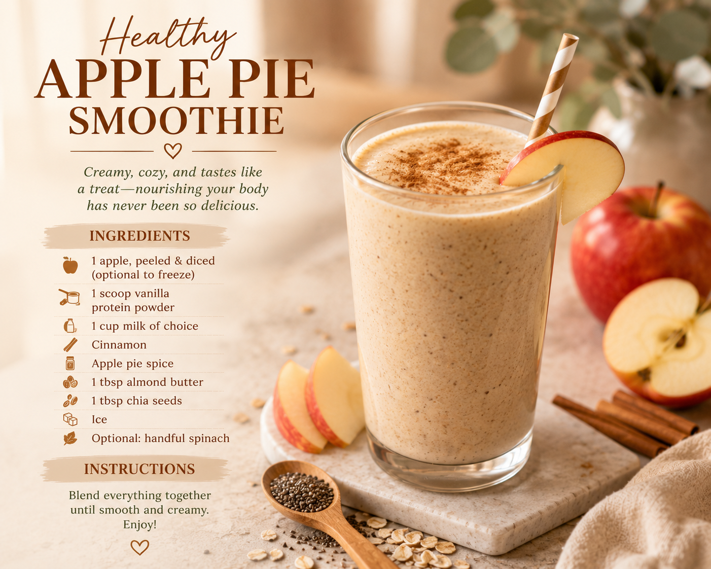 Apple Pie Smoothie