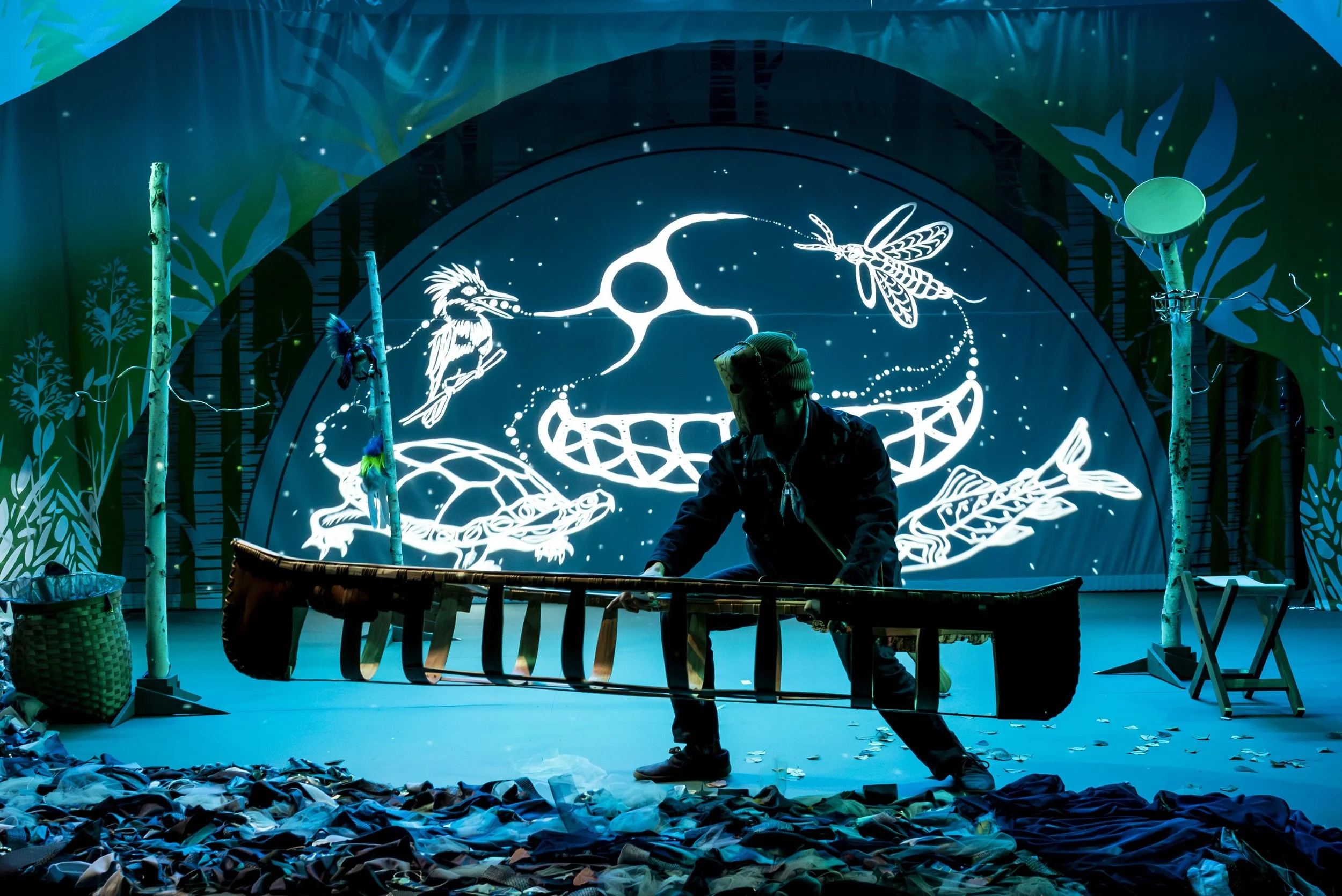 Skeleton Canoe