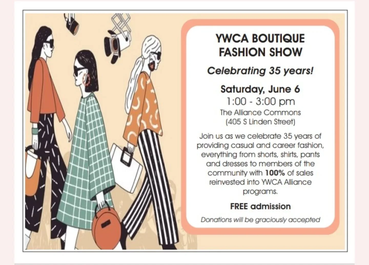 #ywcaisonamission 
#ywcacareeramdfashionboutique 
#ywcafashionshow