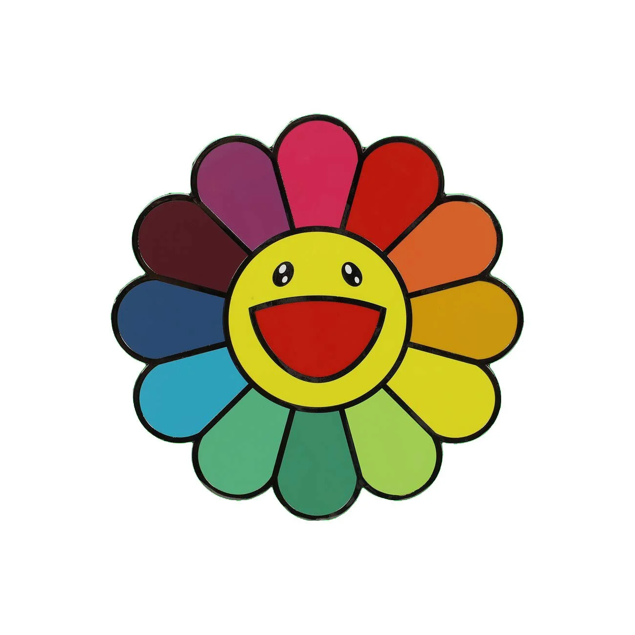 Gigantic Takashi Murakami X ComplexCon XL Flower Pin (5 