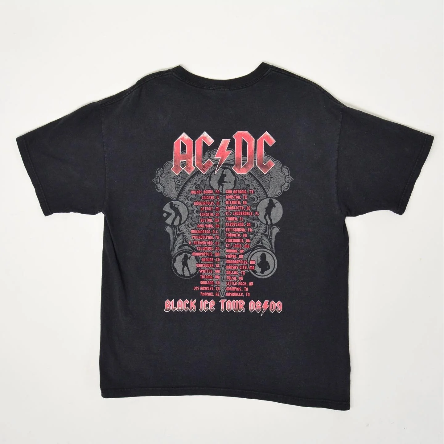 Vintage Anvil AC/DC Tour Shirt (Size XL) — STANDARD X FUTURE