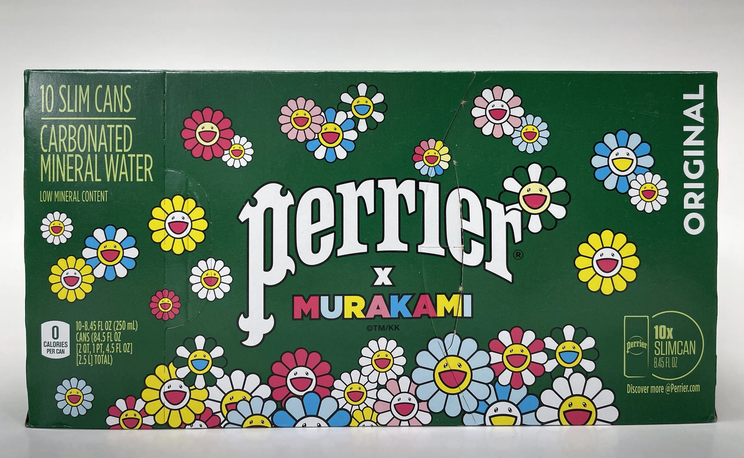 T-shirt Perrier X Murakami - Taille M - Vert - Neuf Avec étiquettes - Édition Promo Collector