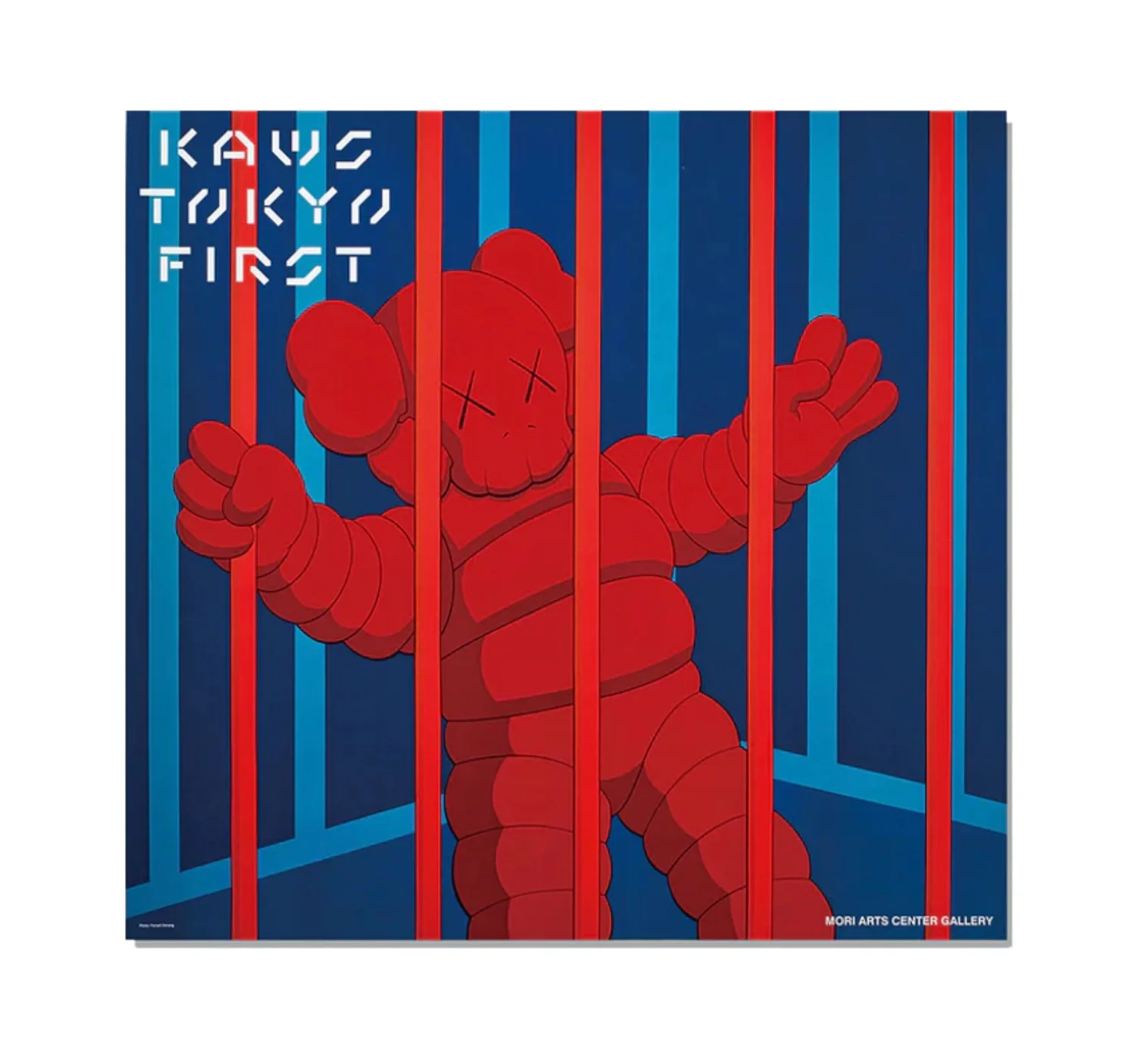 KAWS × Laforet 撫でれ Promo Poster
