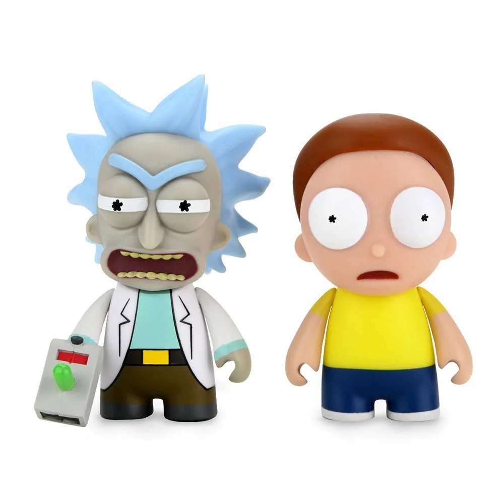 ADULT SWIM] RAYGUN RICK MORTY VINYL MINI FIGURE 2-PACK