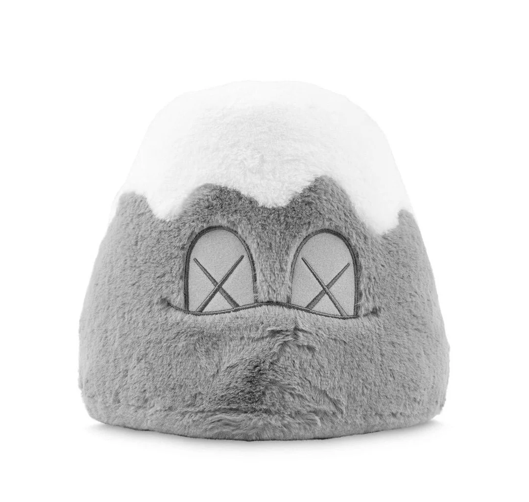 KAWS:HOLIDAY JAPAN MOUNT FUJI PLUSH (GREY EDITION) — STANDARD X FUTURE