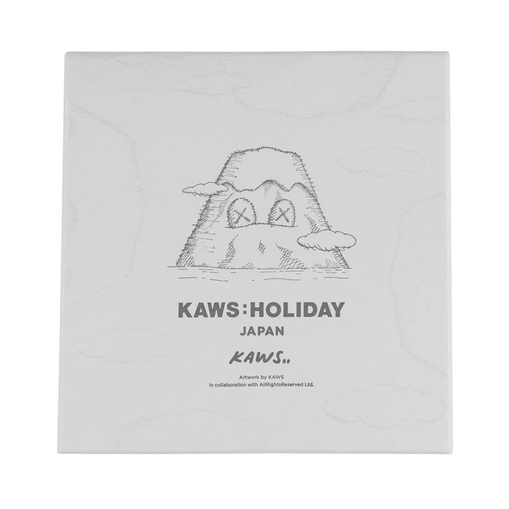 KAWS:HOLIDAY JAPAN MOUNT FUJI PLUSH (GREY EDITION) — STANDARD X FUTURE 