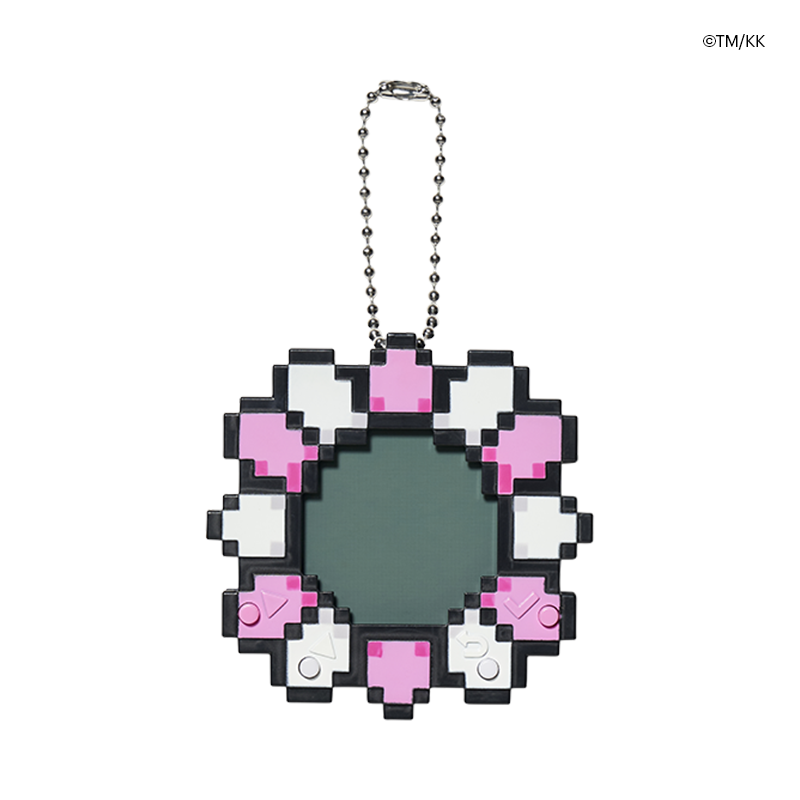 TAKASHI MURAKAMI FLOWER GO WALK Tamagotchi (Pink/White