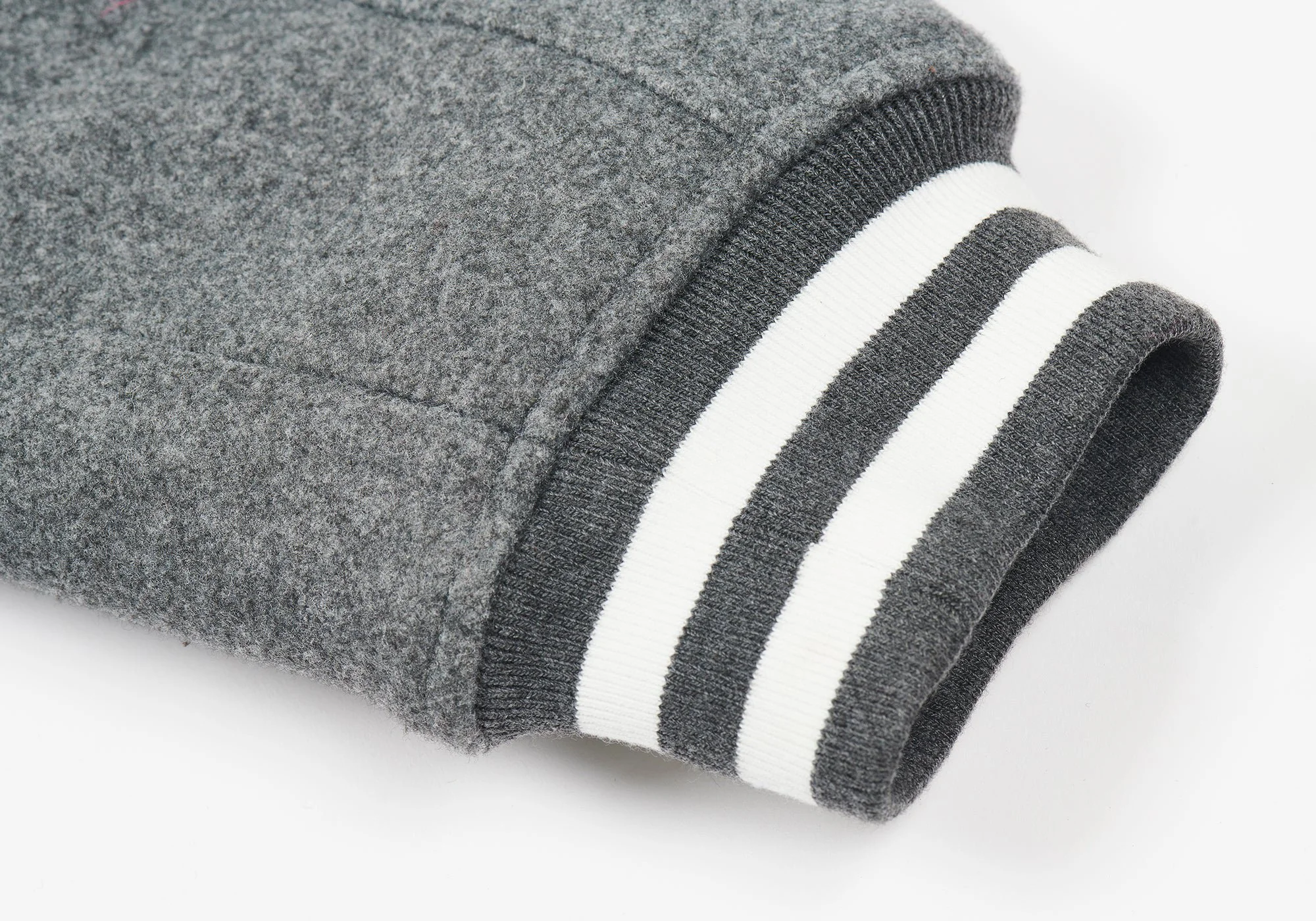 PALACE GAP VARSITY JACKET GREY — STANDARD X FUTURE