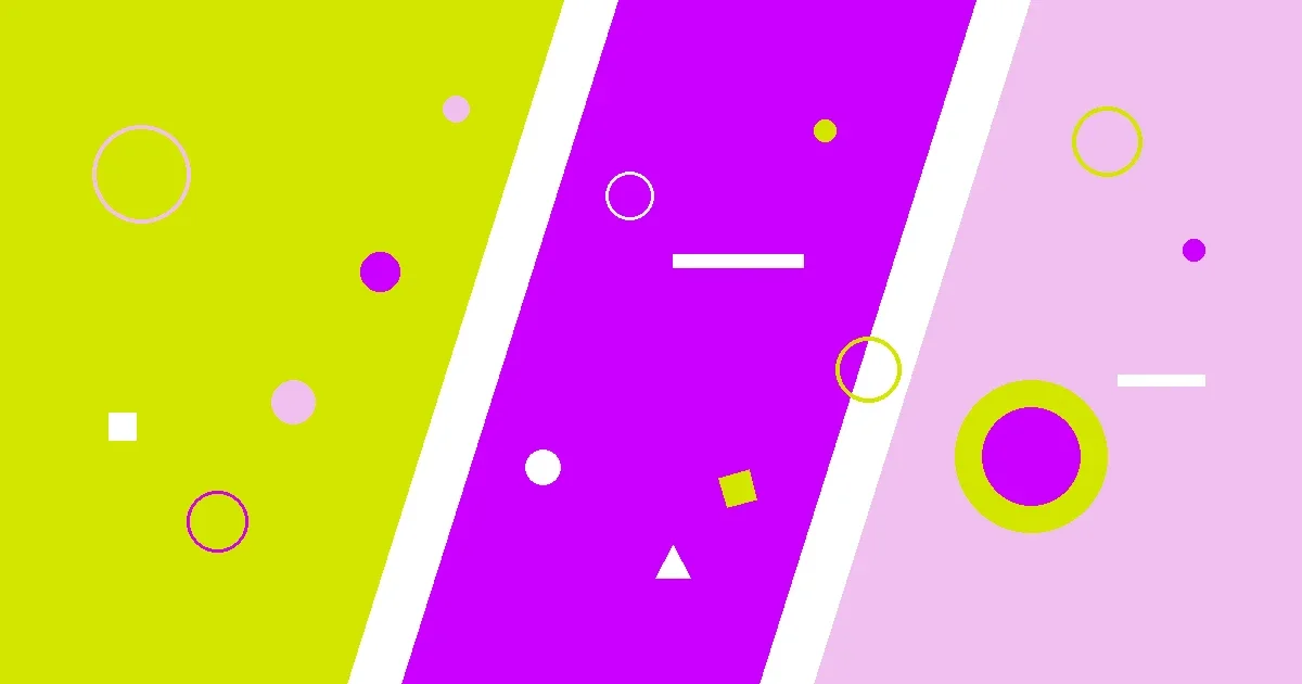 geometric color pattern