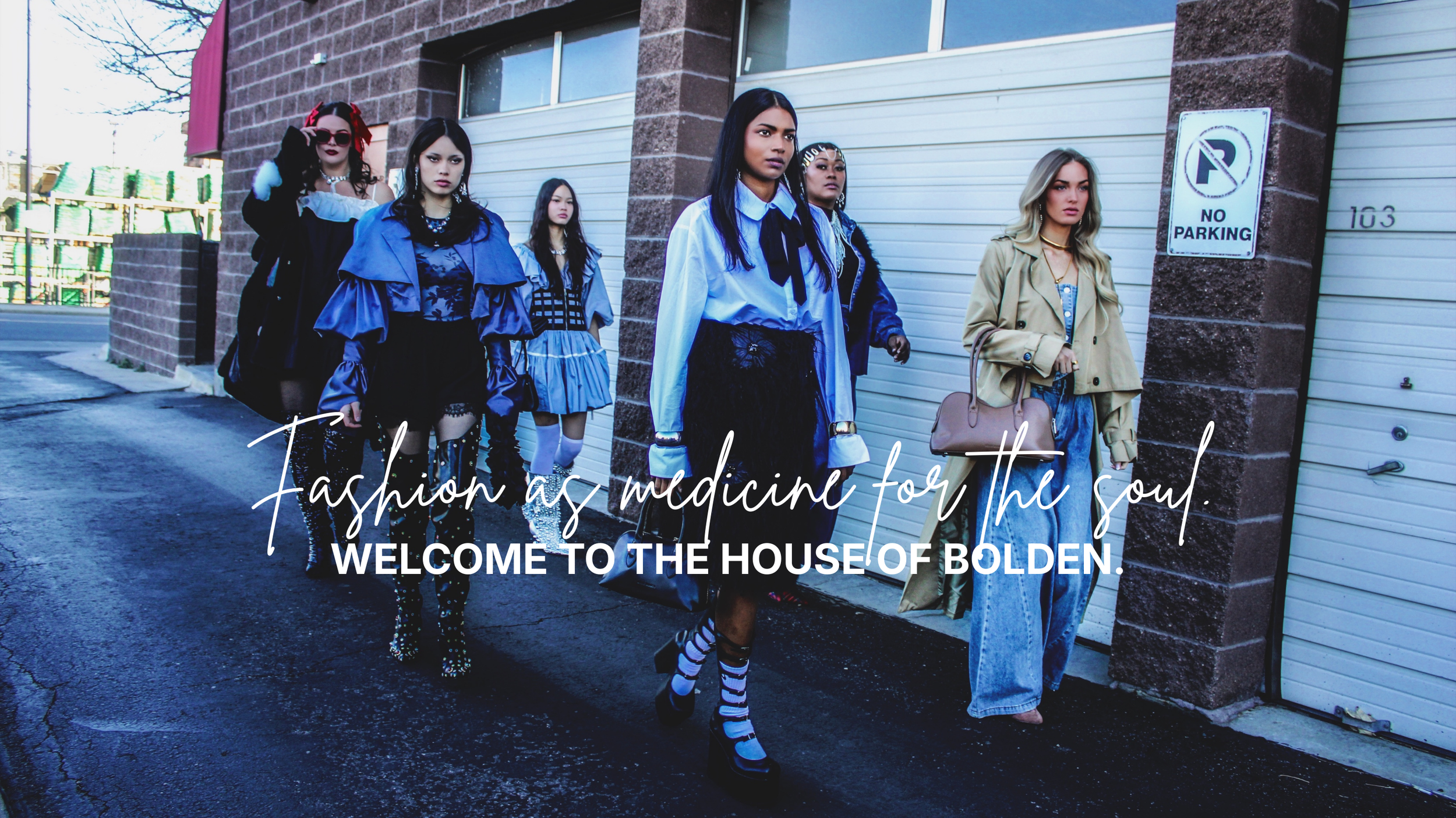 House of Bolden fashion house campaign featuring women’s ready-to-wear and editorial styling