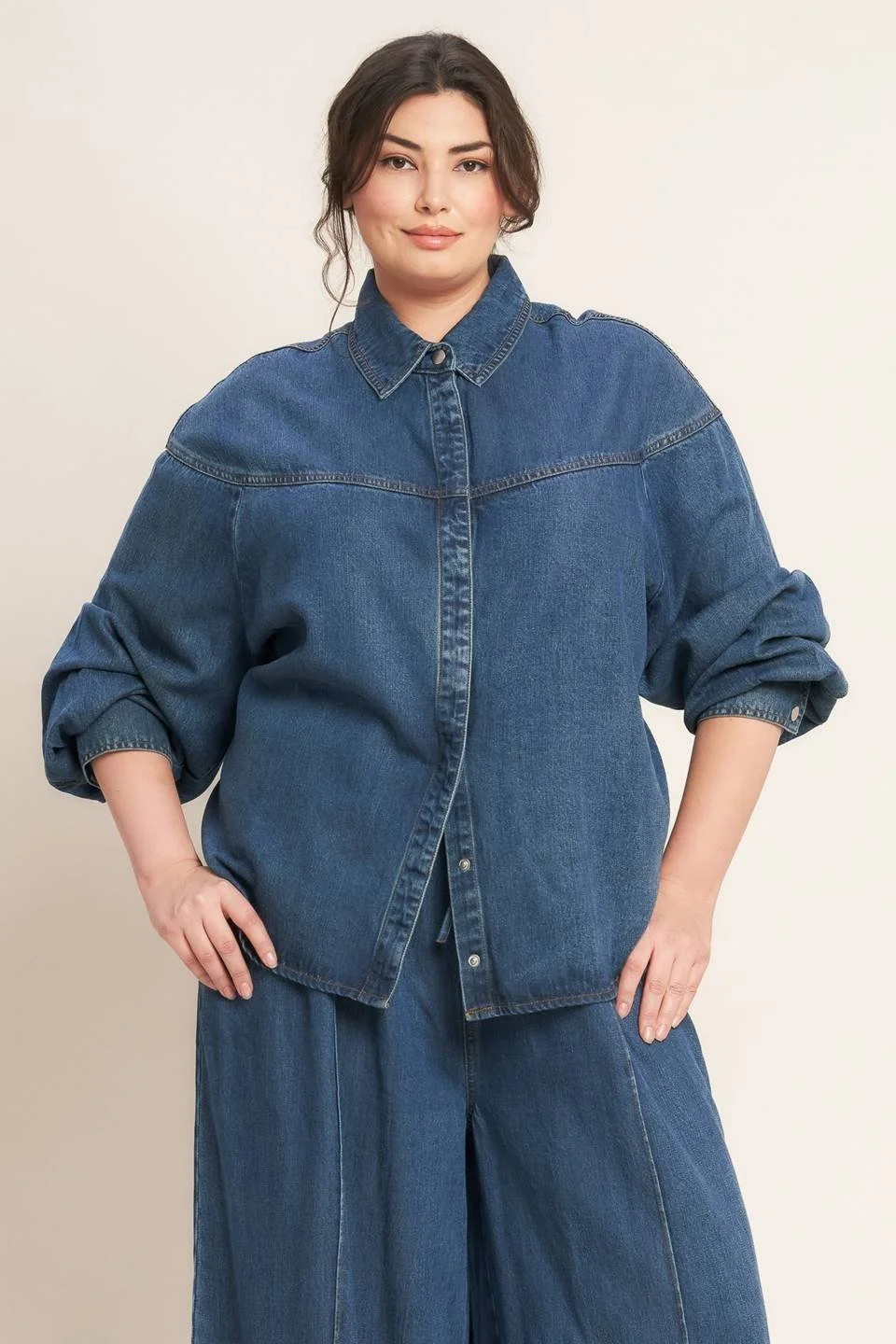 The Delilah Denim Shirt