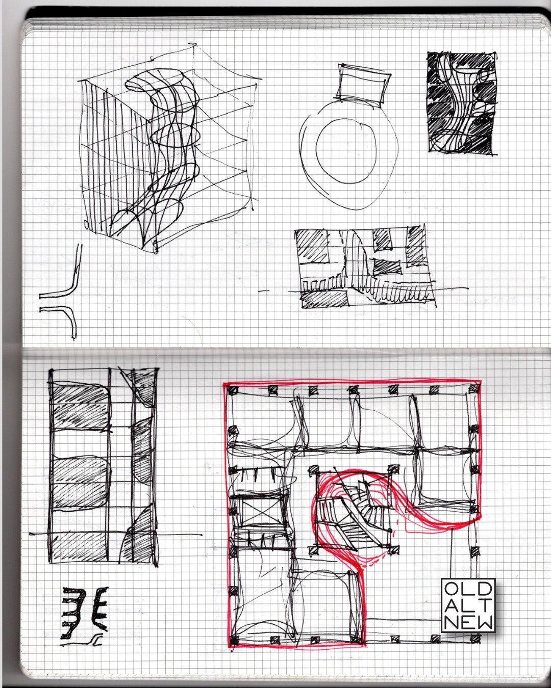 Student sketches.