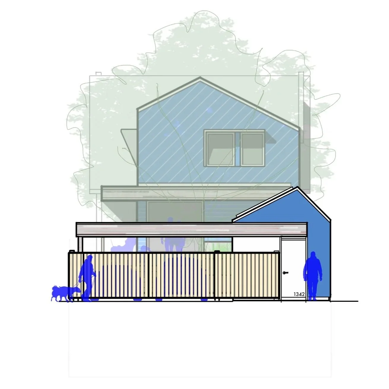 IN PROGRESS: Congress Park Rear Addition + Garage