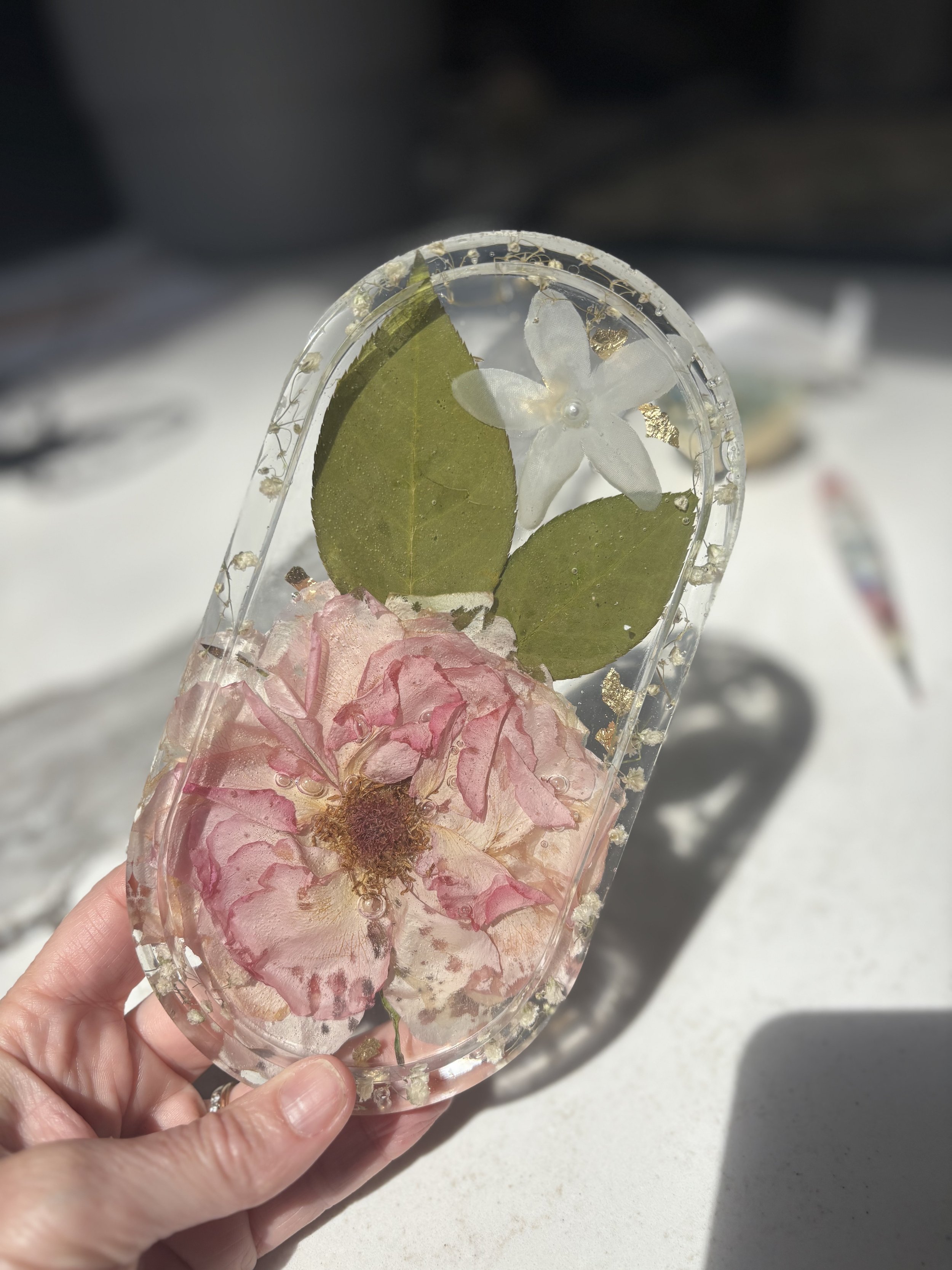 Resin Jewelry Tray
