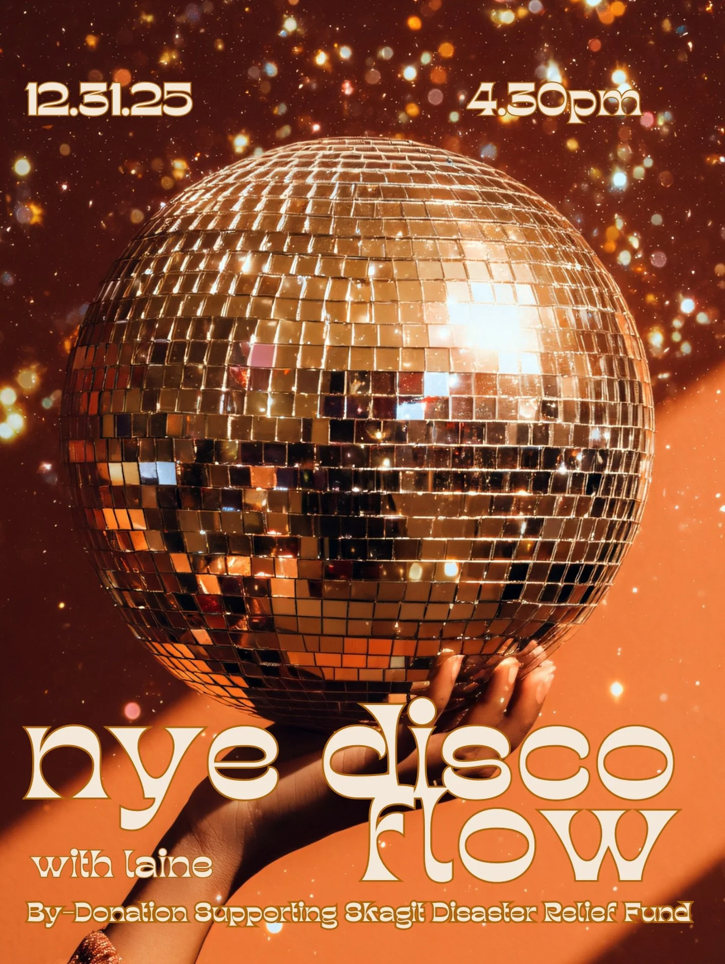 🪩 Close out the year with intention, movement, and community. Join @laine.reese for our 3rd annual New Year's Eve Disco Flow, a 75 minute all-levels practice set to a disco-inspired playlist (new and old!).

New Year's Eve is a time of reflection, r