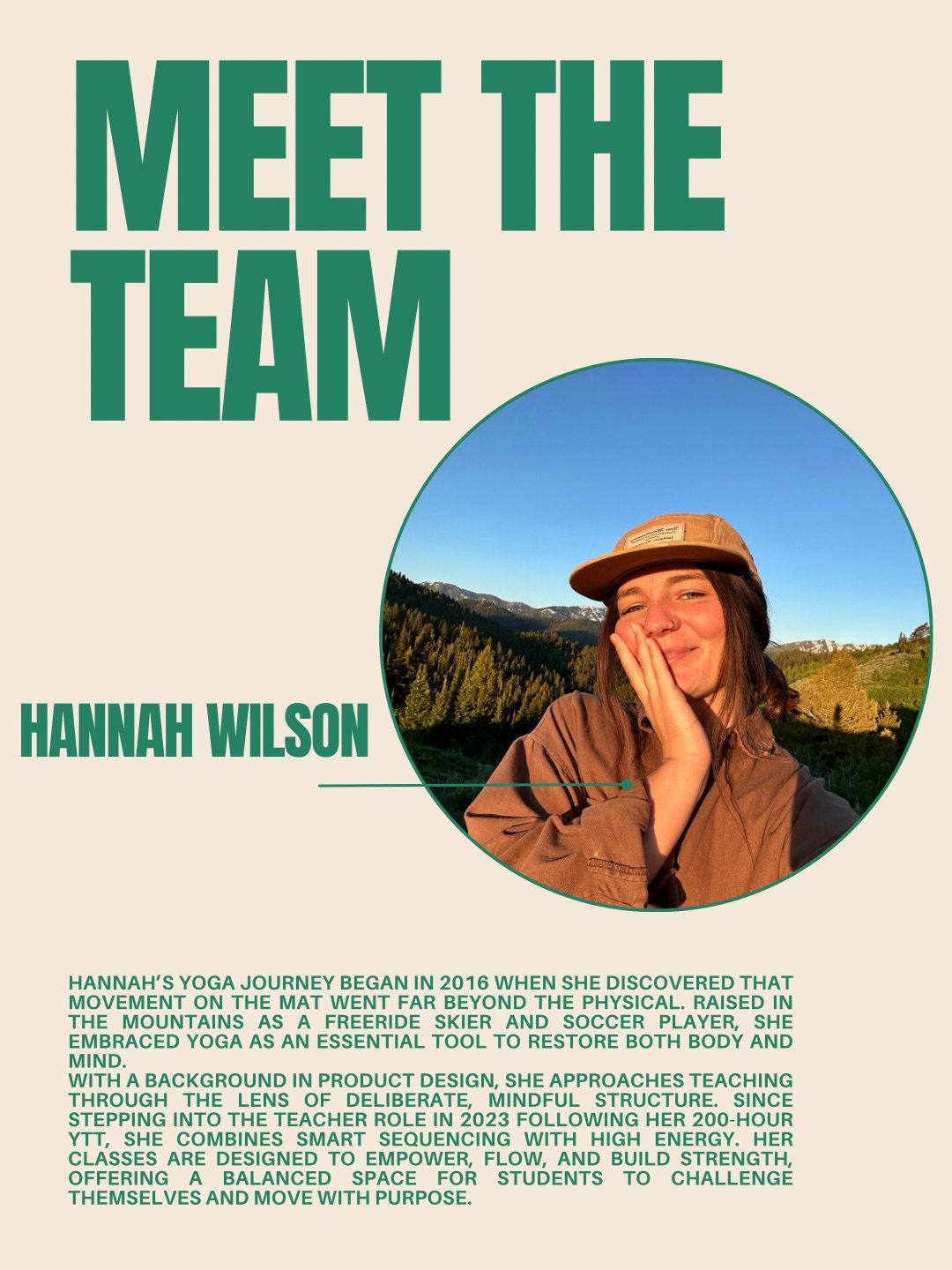 Good news, friends! Sunday evening classes are back on the schedule!l for Fall &amp; Winter! 

Meet Hannah. She recently moved to Bellingham from Idaho &amp; will be teaching the 4:30pm Vinyasa &amp; 6pm Candlelit Yin starting today, 9/20. ✨

Hannah&