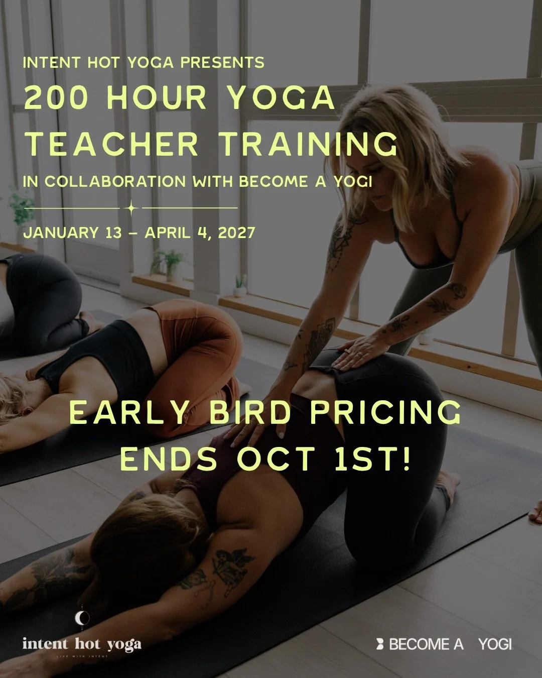 Friends, gentle reminder our early bird pricing for our 200hr YTT ends tomorrow, October 1st! Plus we have an exciting announcement below! ✨

If you are feeling the call to deepen your practice,  this training will give you space to learn, study &amp