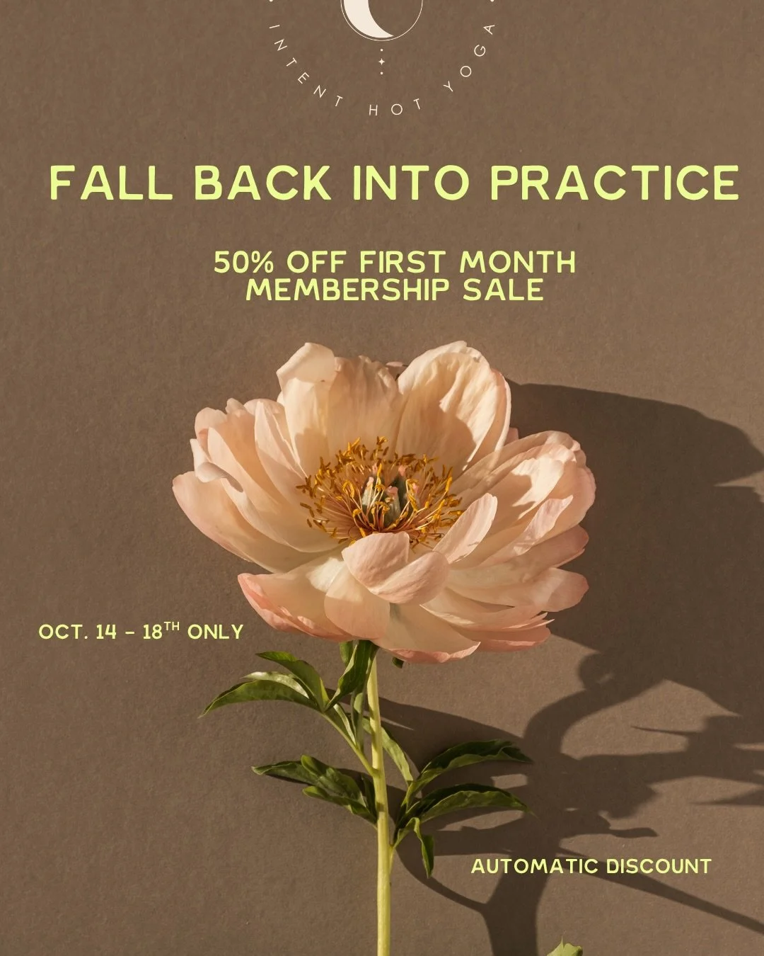This is the perfect time of year to (re)commit to your practice. Whether you're returning after a busy summer or maybe you're new to yoga, fall back into your rituals of movement, breath &amp; community... your body, mind &amp; nervous system will th