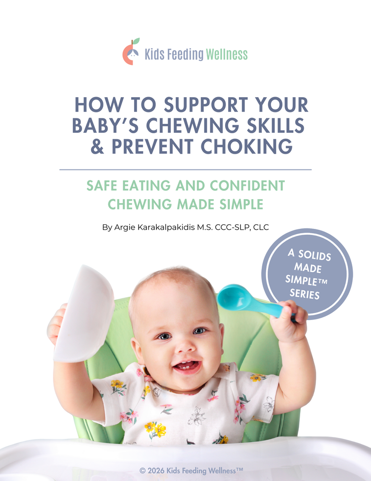 How to Support Your Baby's Chewing Skills and Prevent Choking, Solids Made Simple Guide 2