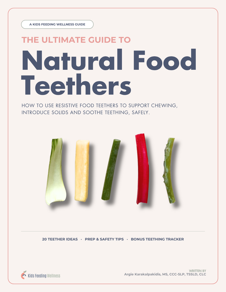 The Ultimate Guide to Natural Food Teethers cover
