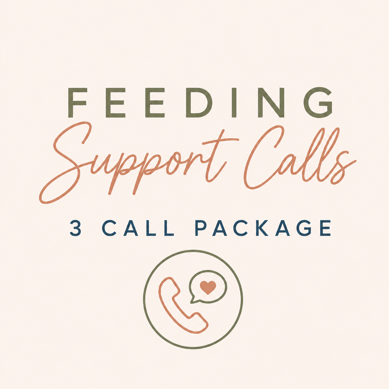 Feeding Support Call (3 call package)