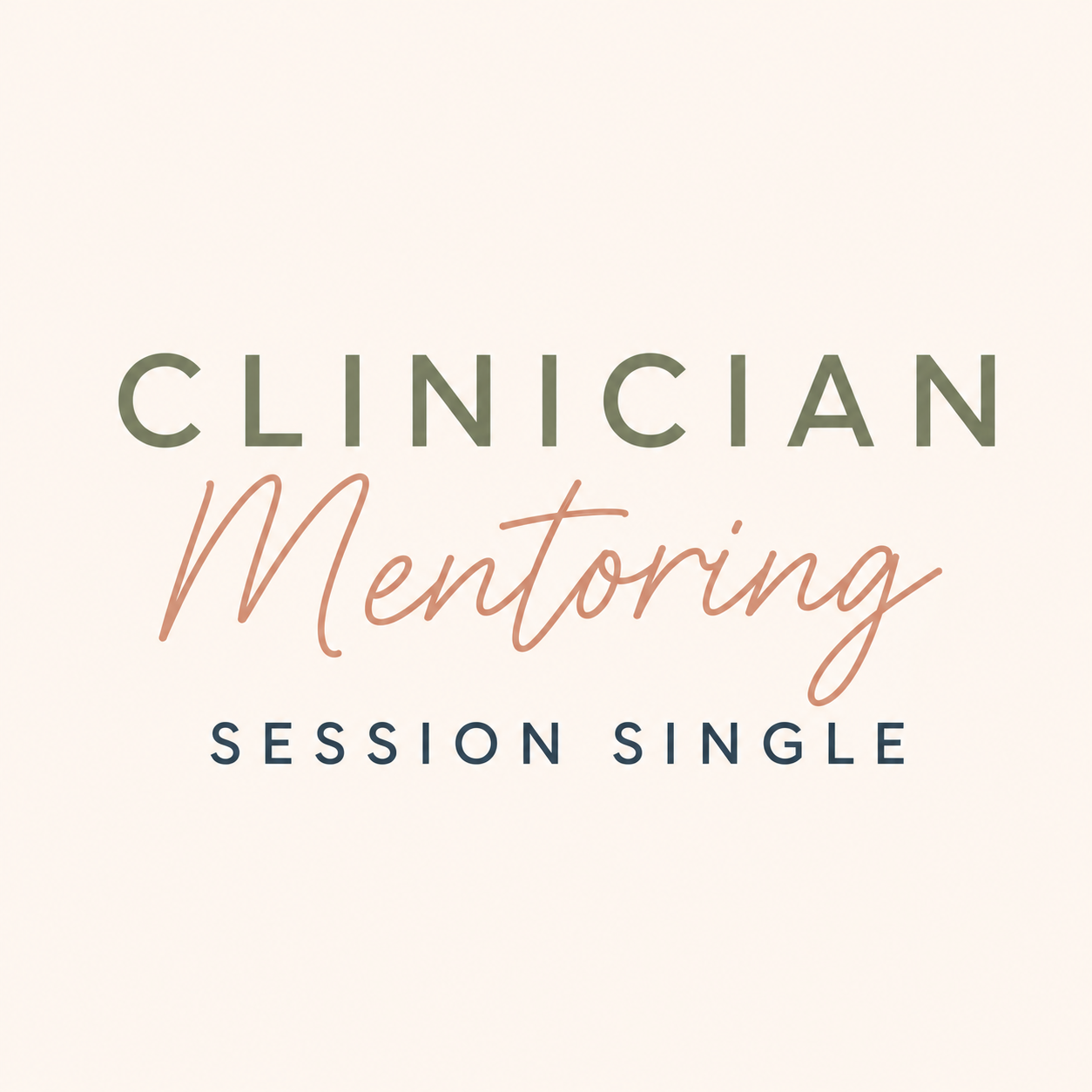 Clinician Mentoring (Single Session)